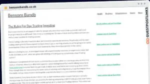 Publish Guest Post on bensonsbandb.co.uk