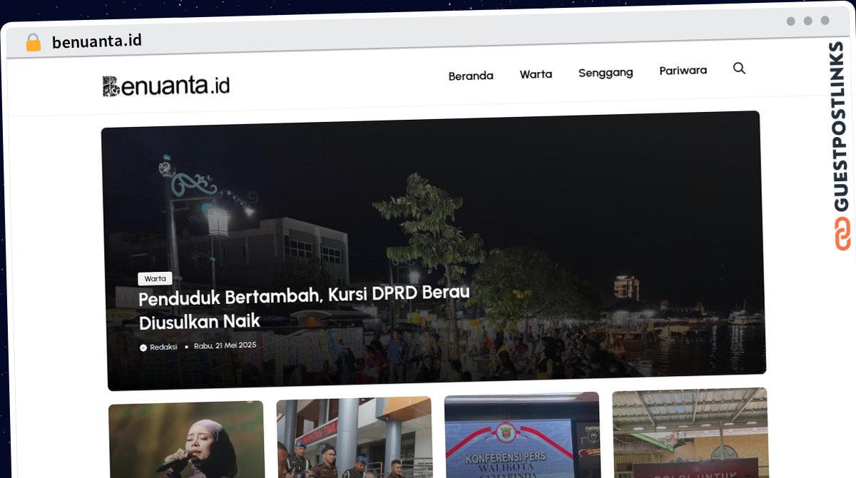 Publish Guest Post on benuanta.id