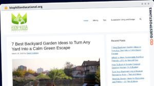Publish Guest Post on biophiliaeducational.org