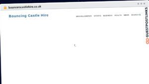 Publish Guest Post on bouncerscastlehire.co.uk