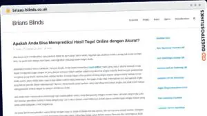 Publish Guest Post on brians-blinds.co.uk