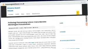 Publish Guest Post on brownsguesthouse.co.uk