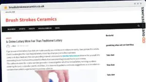 Publish Guest Post on brushstrokesceramics.co.uk