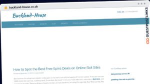 Publish Guest Post on buckland-house.co.uk