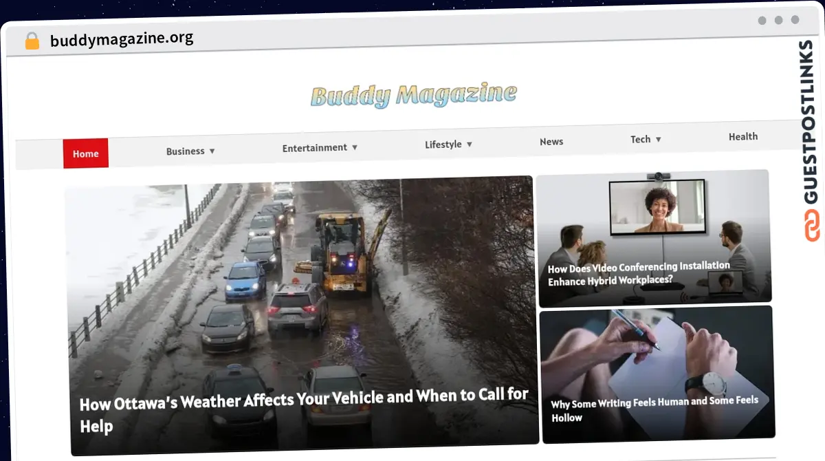 Publish Guest Post on buddymagazine.org