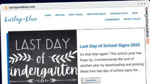 Publish Guest Post on burlapandblue.com
