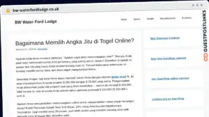 Publish Guest Post on bw-waterfordlodge.co.uk