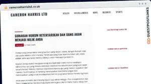 Publish Guest Post on cameronharrisltd.co.uk