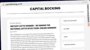 Publish Guest Post on capitalbocking.co.uk