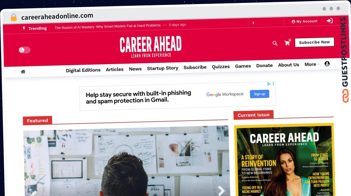 Publish Guest Post on careeraheadonline.com