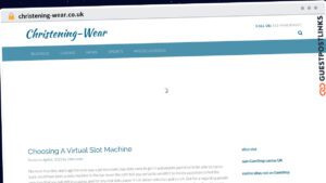 Publish Guest Post on christening-wear.co.uk