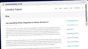 Publish Guest Post on christinepalmer.co.uk