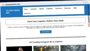 Publish Guest Post on classyinstabio.com