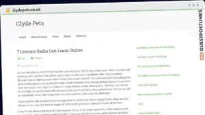 Publish Guest Post on clydepets.co.uk