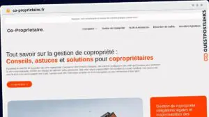 Publish Guest Post on co-proprietaire.fr