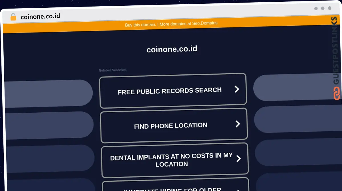 Publish Guest Post on coinone.co.id