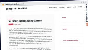 Publish Guest Post on comedyofmurders.co.uk