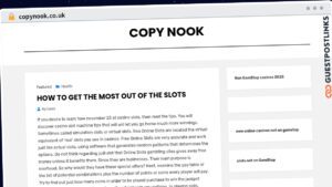 Publish Guest Post on copynook.co.uk