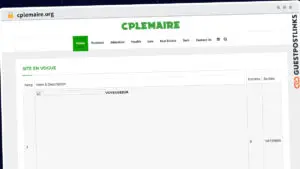Publish Guest Post on cplemaire.org
