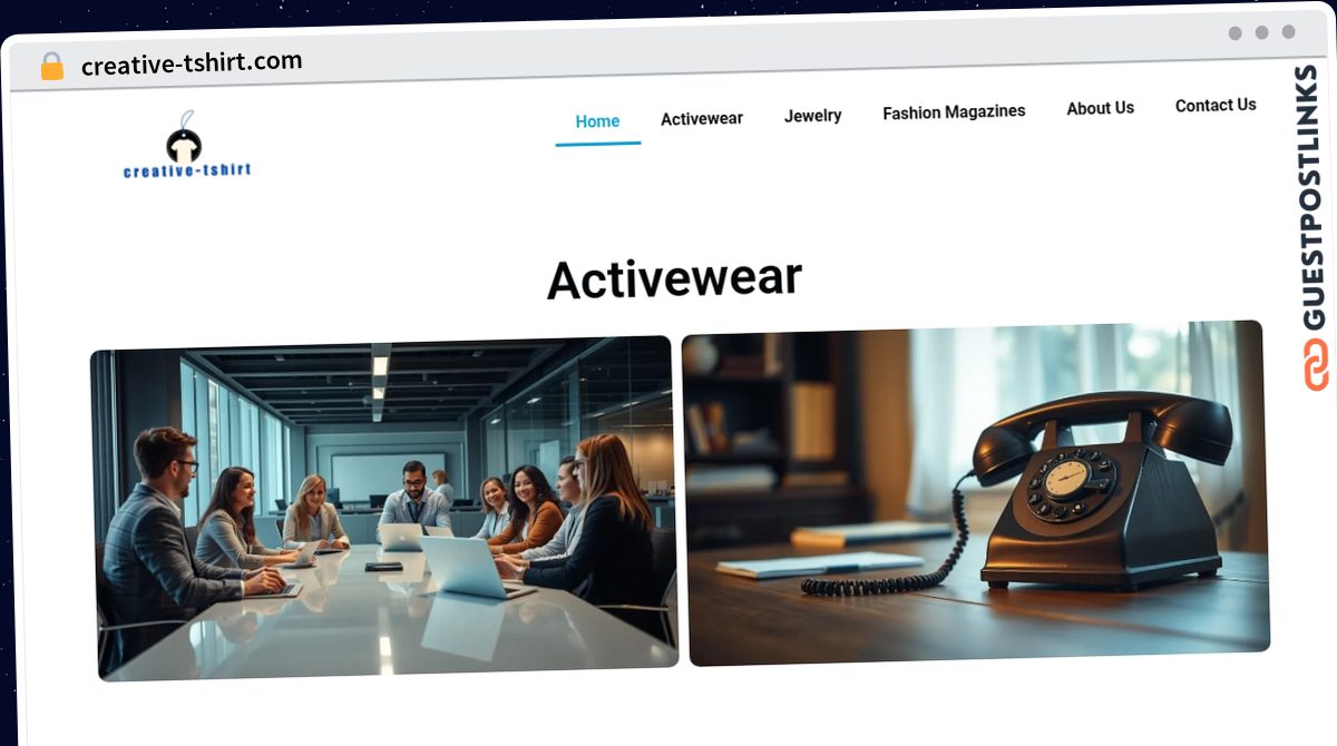 Publish Guest Post on creative-tshirt.com