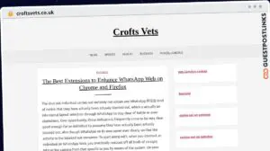 Publish Guest Post on croftsvets.co.uk
