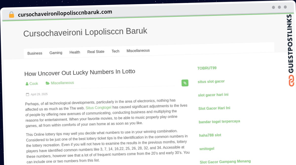 Publish Guest Post on cursochaveironilopolisccnbaruk.com