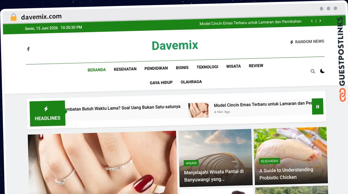 Publish Guest Post on davemix.com