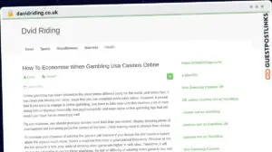 Publish Guest Post on davidriding.co.uk