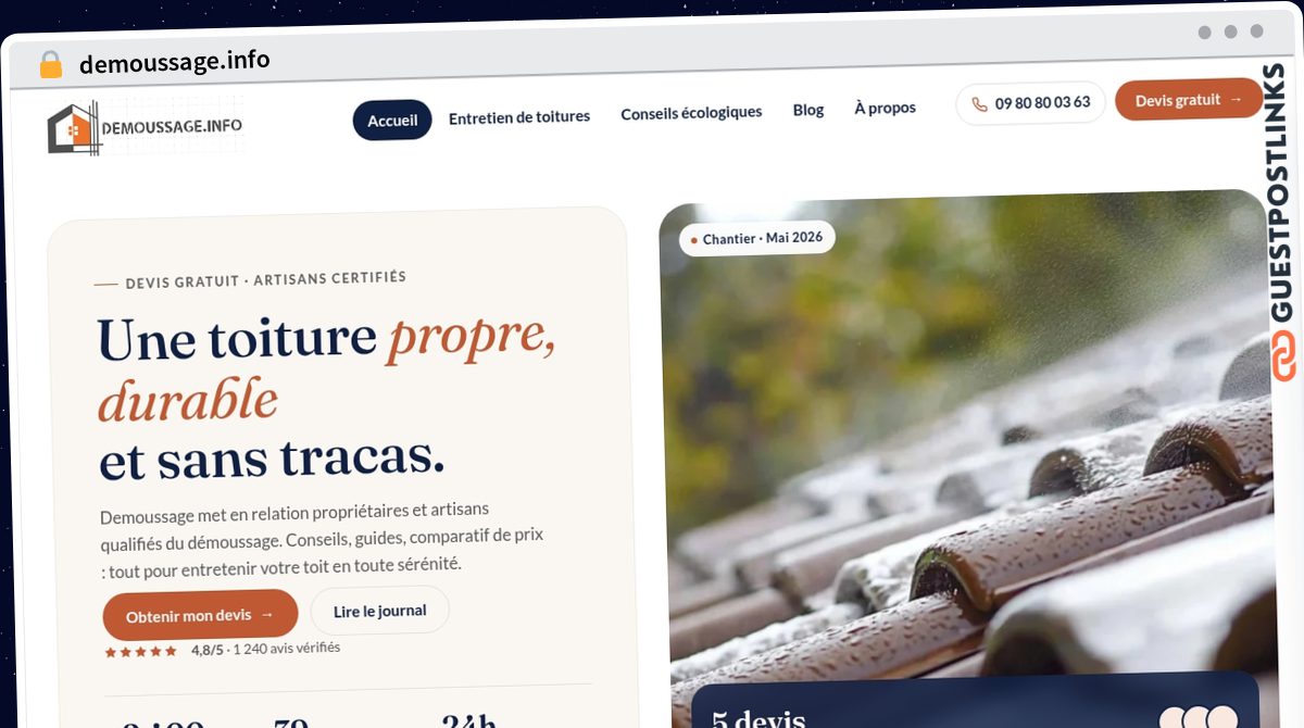 Publish Guest Post on demoussage.info