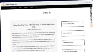 Publish Guest Post on directfs.co.uk