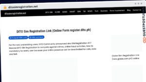 Publish Guest Post on ditosimregistration.net
