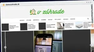 Publish Guest Post on domvzahrade.sk