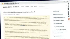 Publish Guest Post on dorchestercarnival.co.uk
