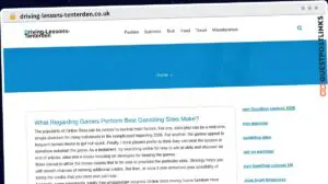 Publish Guest Post on driving-lessons-tenterden.co.uk