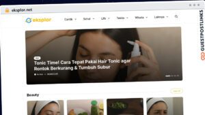 Publish Guest Post on eksplor.net