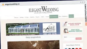 Publish Guest Post on elegantwedding.ca