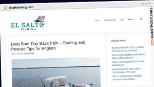 Publish Guest Post on elsaltofishing.com