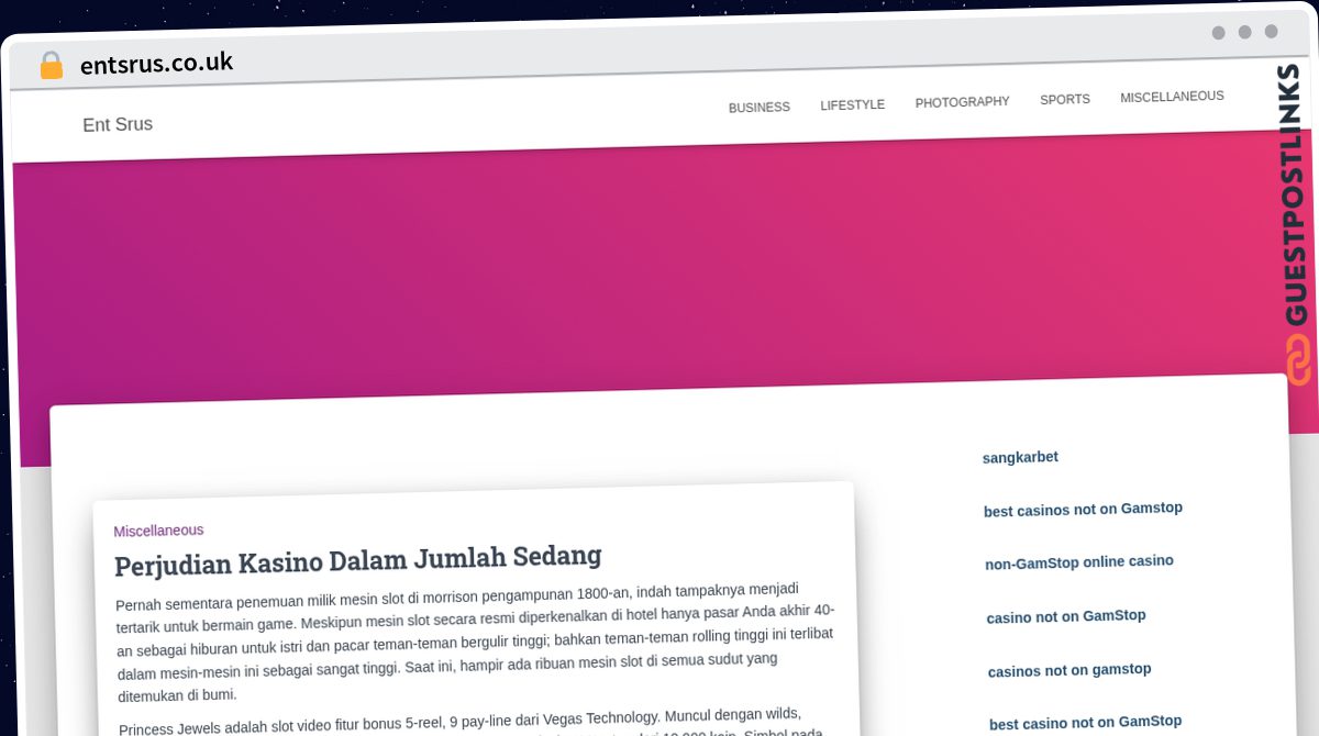 Publish Guest Post on entsrus.co.uk