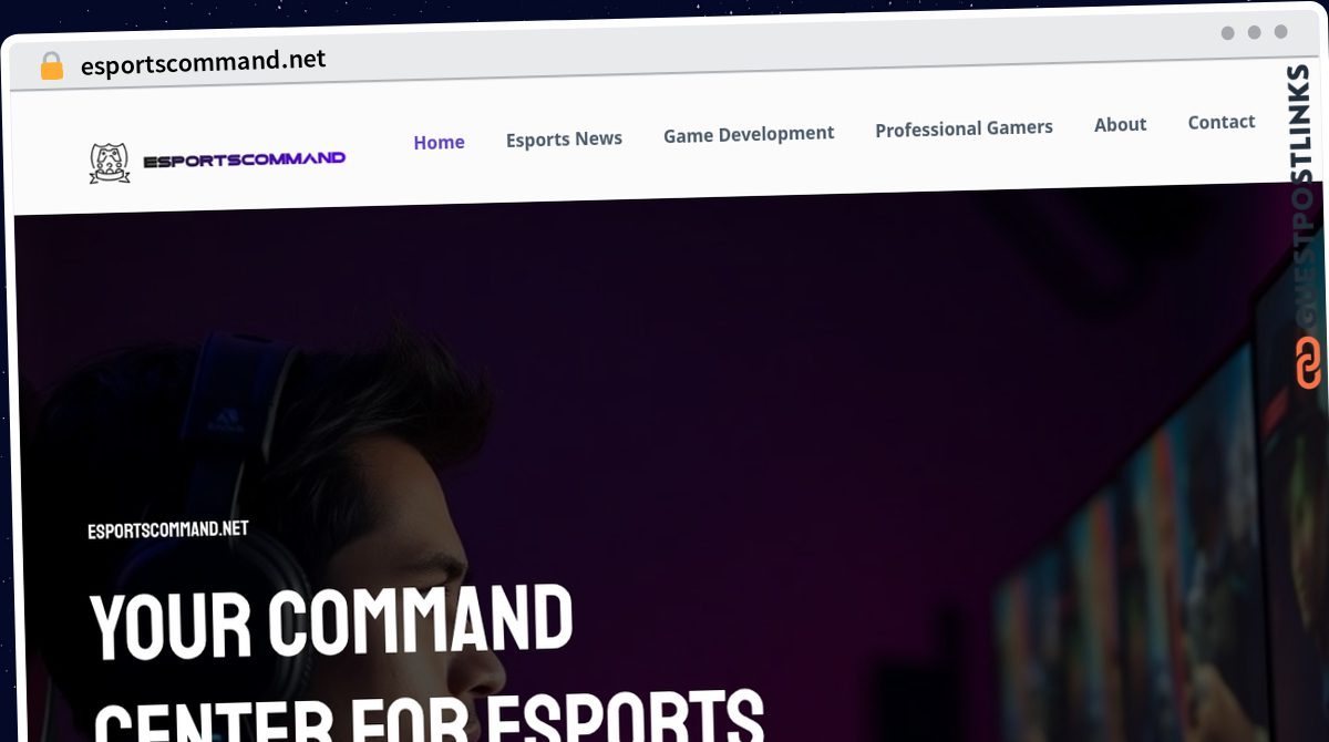 Publish Guest Post on esportscommand.net