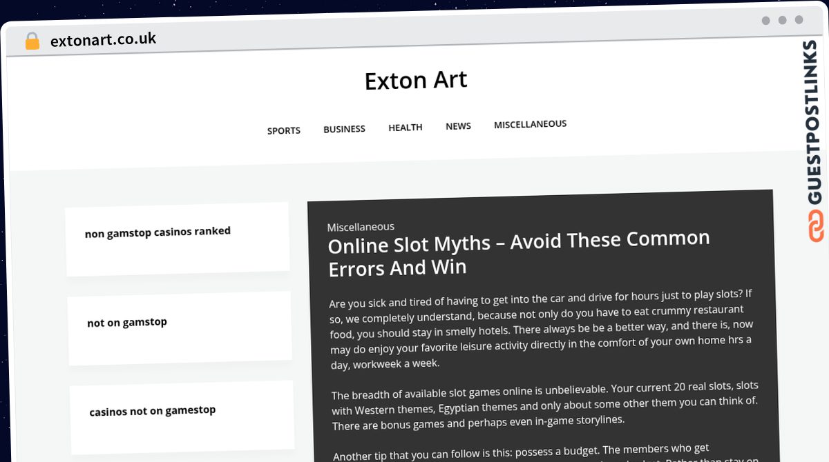 Publish Guest Post on extonart.co.uk
