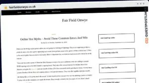 Publish Guest Post on fairfieldonwye.co.uk