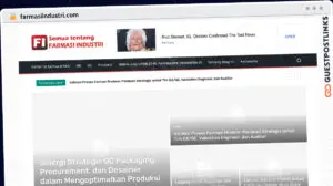 Publish Guest Post on farmasiindustri.com