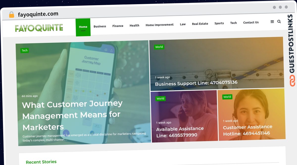 Publish Guest Post on fayoquinte.com