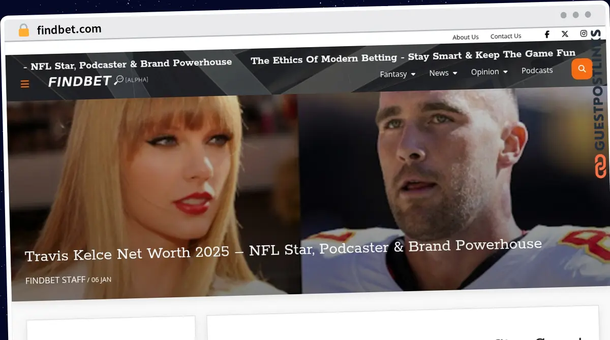 Publish Guest Post on findbet.com