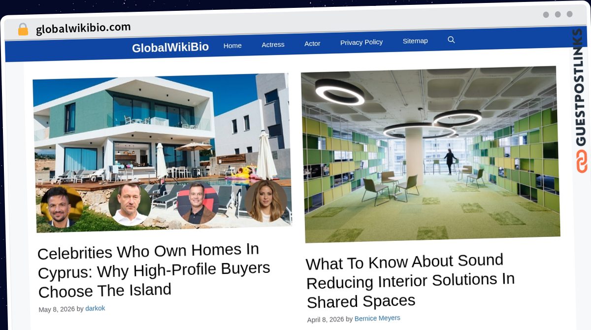 Publish Guest Post on globalwikibio.com