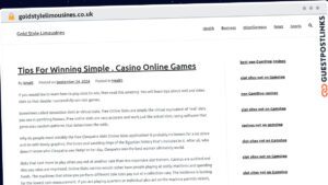 Publish Guest Post on goldstylelimousines.co.uk