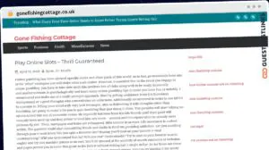 Publish Guest Post on gonefishingcottage.co.uk