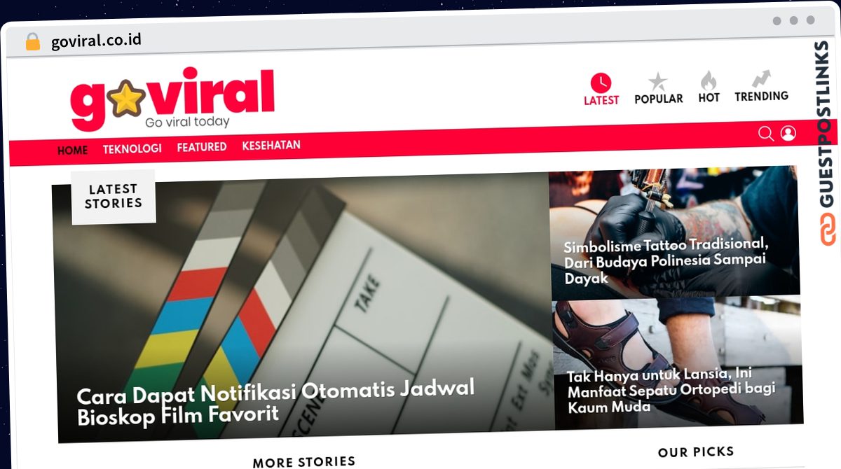 Publish Guest Post on goviral.co.id