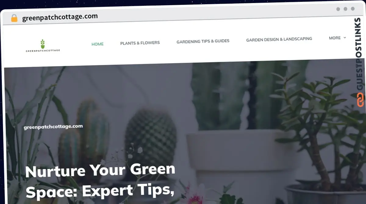 Publish Guest Post on greenpatchcottage.com