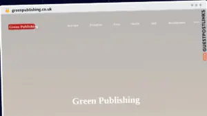Publish Guest Post on greenpublishing.co.uk
